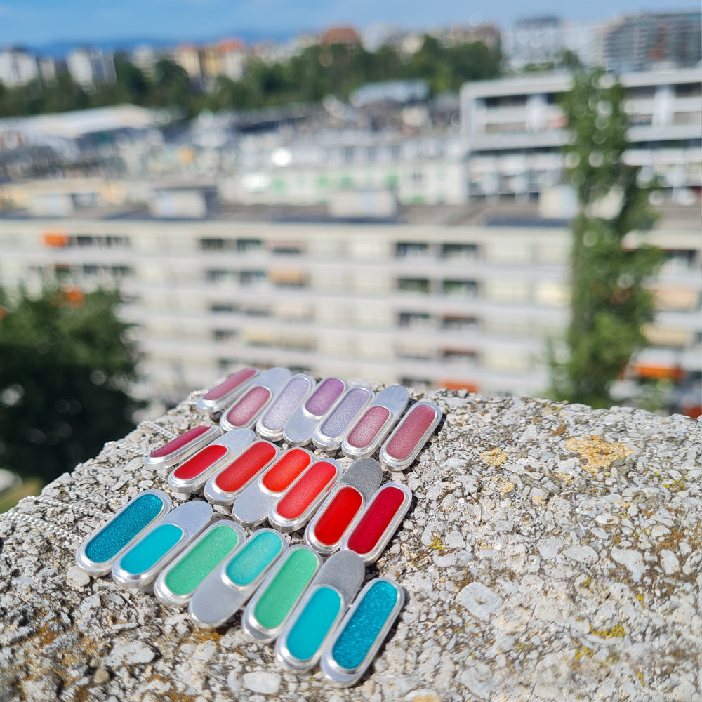 Capsule Long Pendant