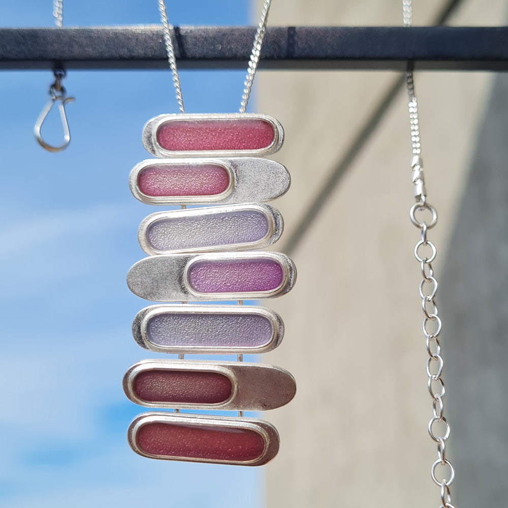 Capsule Long Pendant