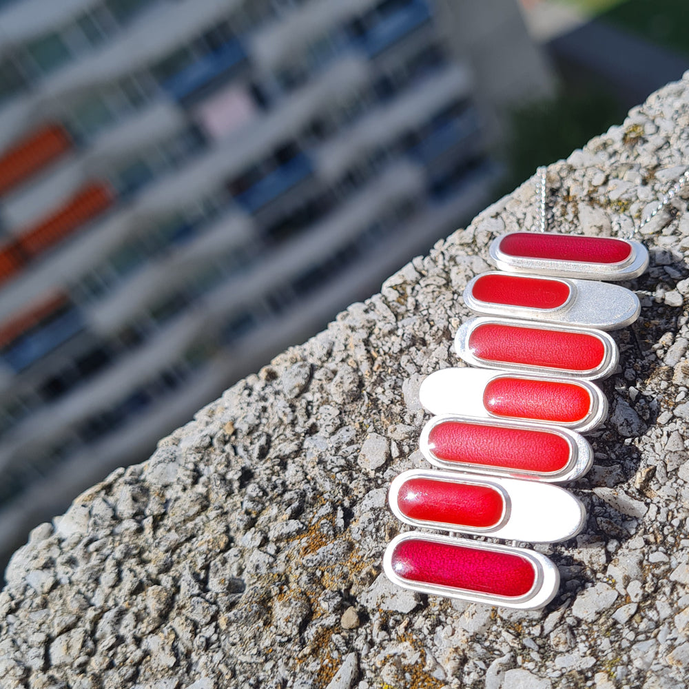 Capsule Long Pendant