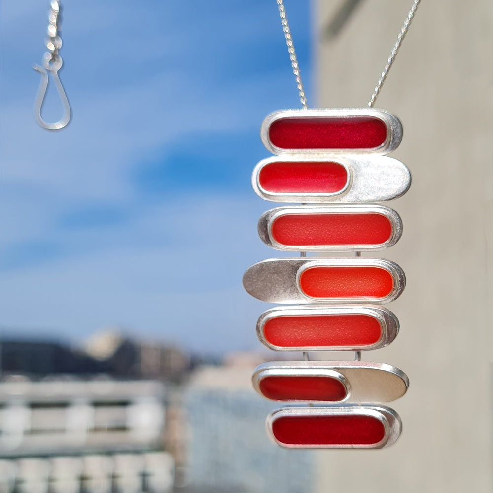 Capsule Long Pendant