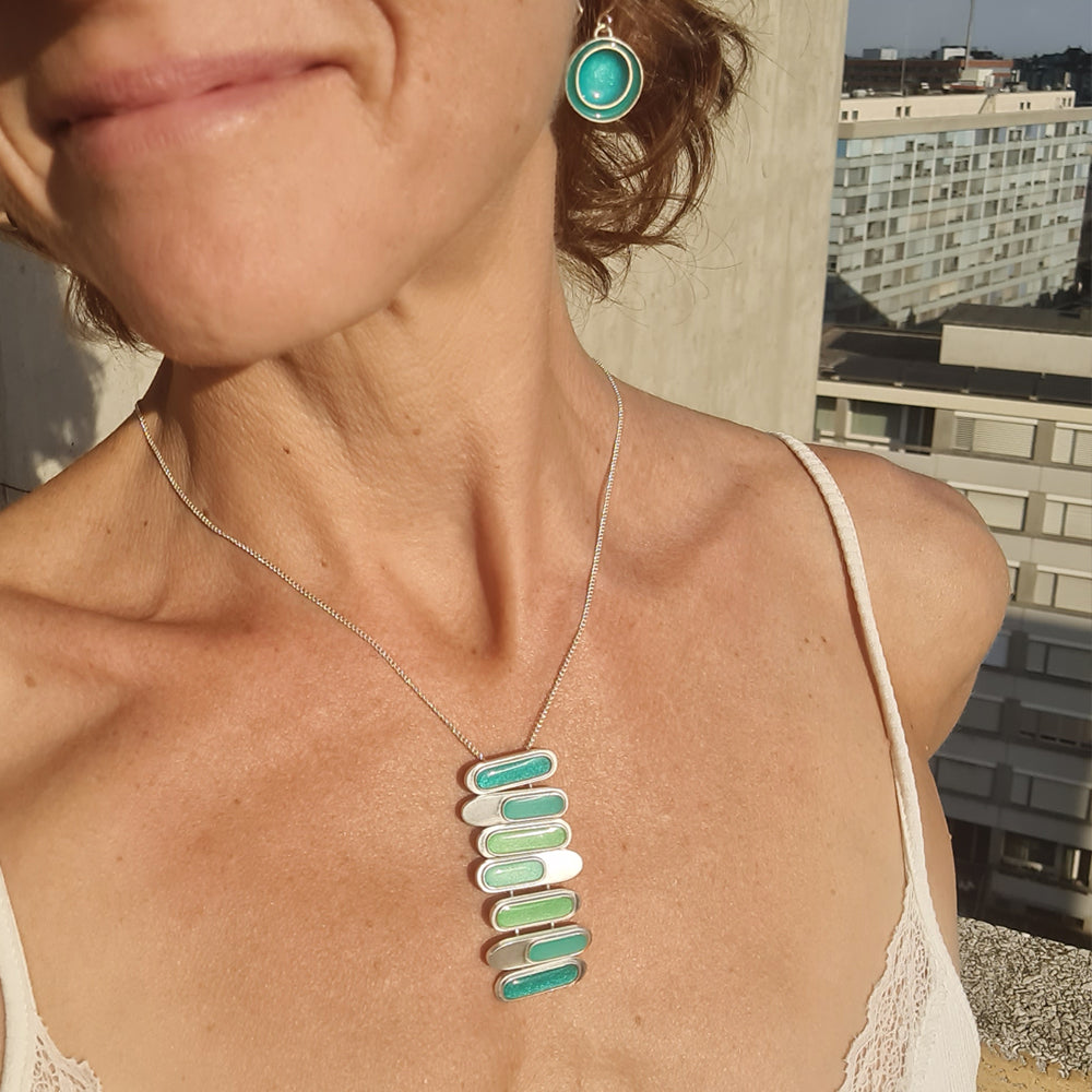 Capsule Long Pendant