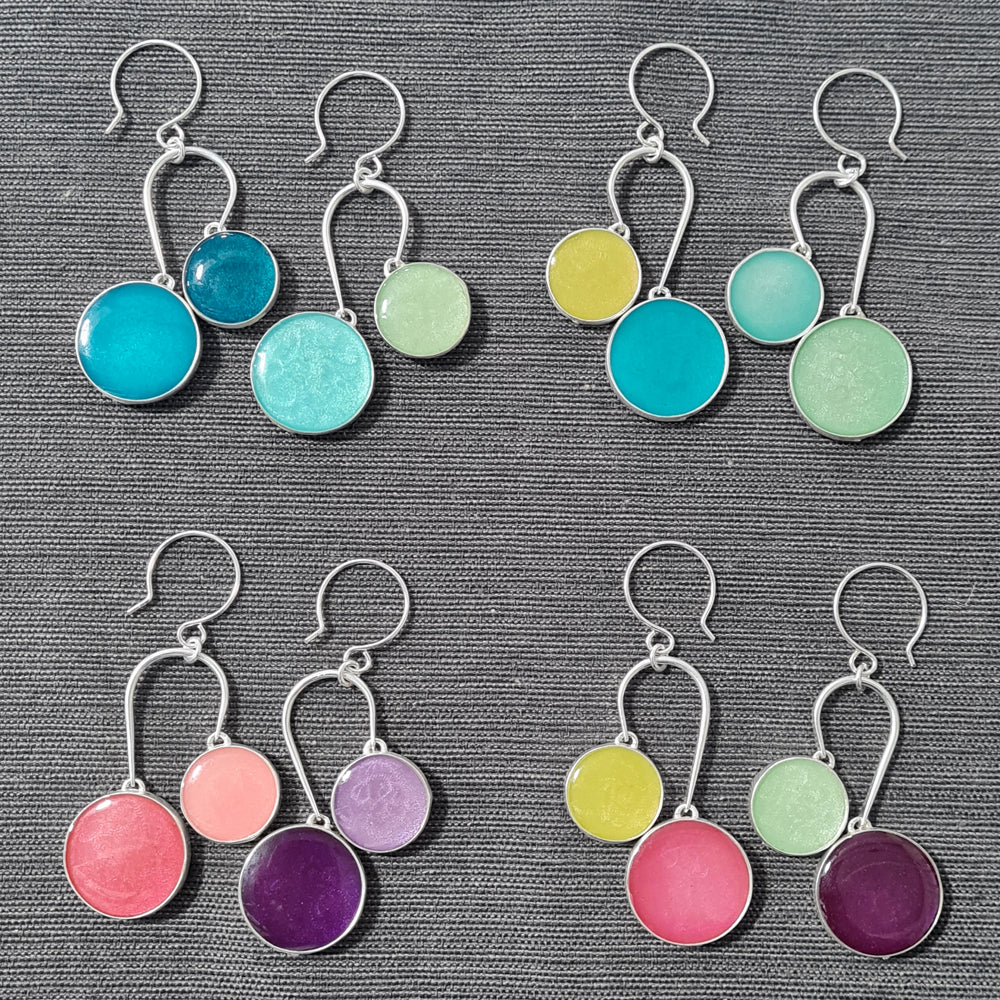 Two Spot Earring