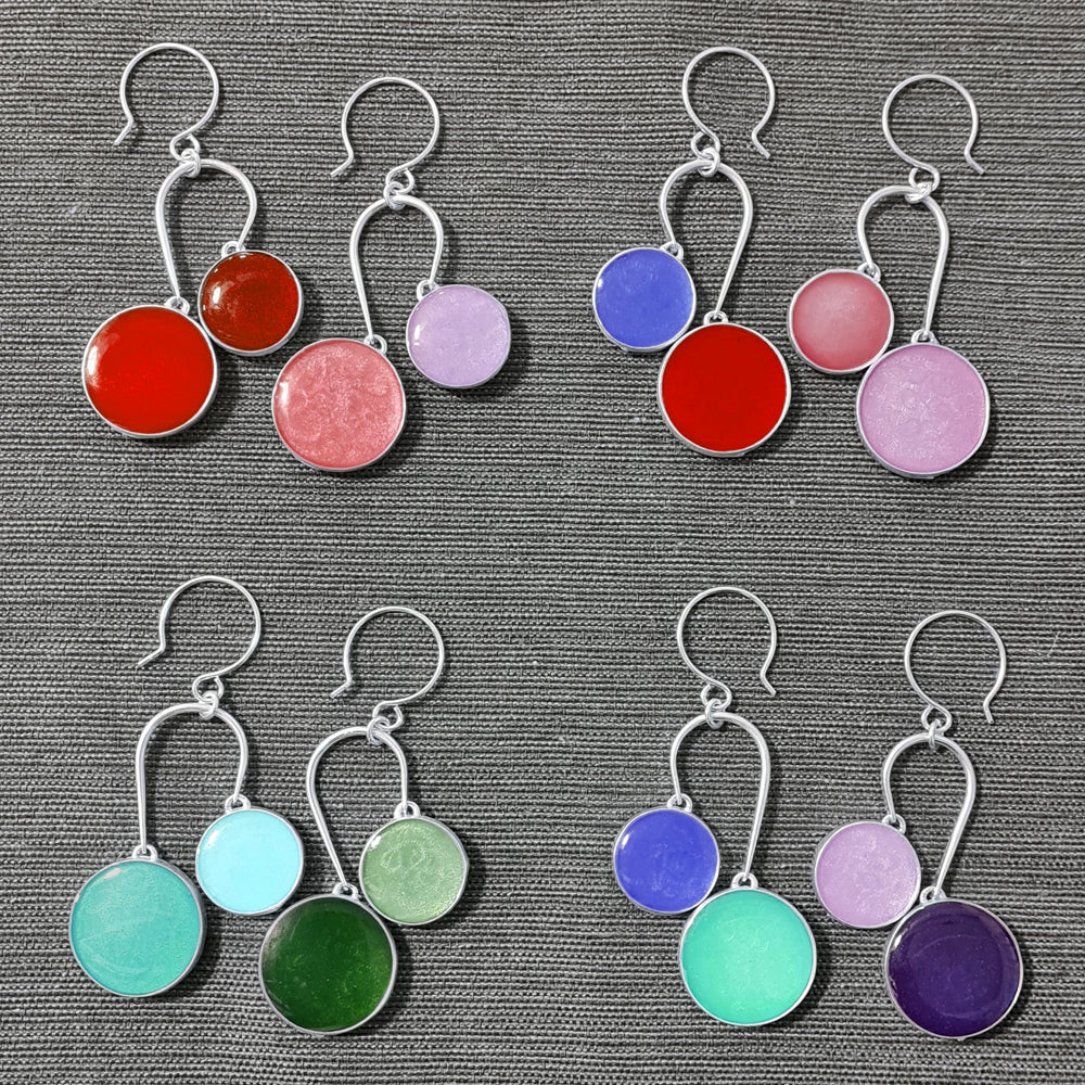 Two Spot Earring