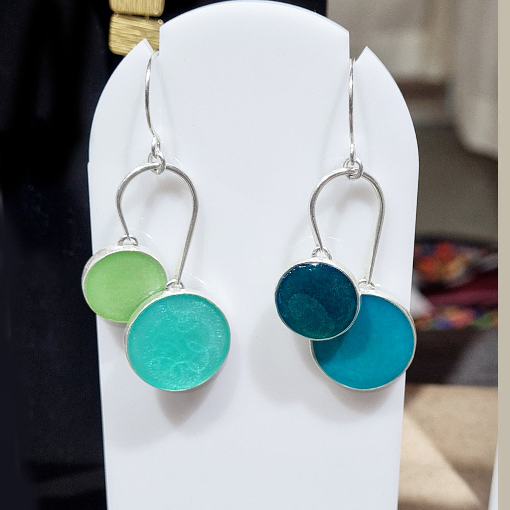 Two Spot Earring