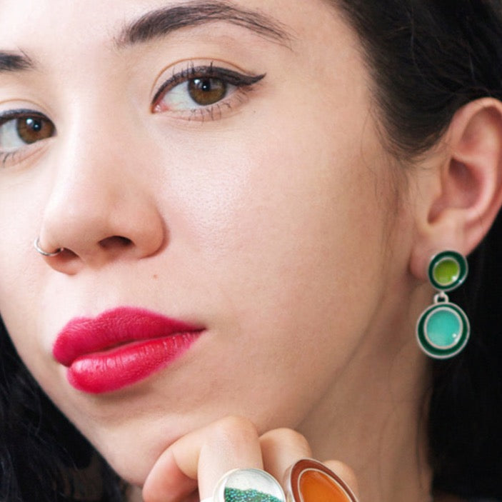 Double Electro Earring