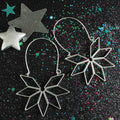 Noir Hoops